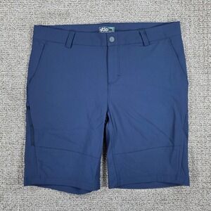 Stio Mens Whiparound Shorts Size 36 Blue Performance Hiking Outdoor 10"